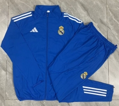 26-27 Real Madrid Laker Blue Thailand Soccer Coat Uniform-815