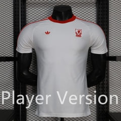 Player Version 26-27 Retro Casual Version Liverpool White Thailand Soccer Jersey AAA-888