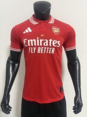 26-27 Arsenal Red Thailand Polo Shirt-SJ
