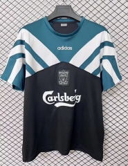 Retro Version 96-97 Liverpool Black&Green Thailand Soccer Jersey AAA-2044