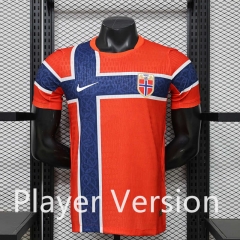 Player Version 26-27 Norway Home Red Thailand Soccer Jersey AAA-888