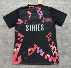 (S-4XL) 2026 USA Goldkeeper Black Thailand Soccer Jersey AAA-4506