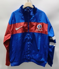26-27 Nike Paris SG Red&Blue Single-sided Embroidered Thailand Trench Coats-0255