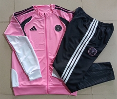 26-27 Inter Miami CF Pink Thailand Soccer Jacket Uniform-815