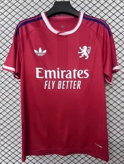 26-27 Olympique Lyonnais Away Red Thailand Soccer Jersey AAA-2044