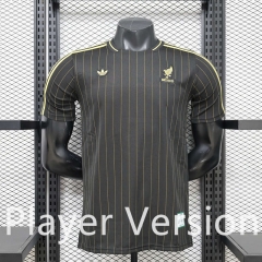 Player version 26-27 Casual Retro Version Mexico Black Thailand Soccer Jersey AAA-888