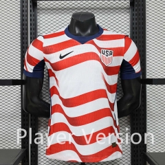 Player Version 26-27 Special Version USA Red&White Thailand Soccer Jersey AAA-888
