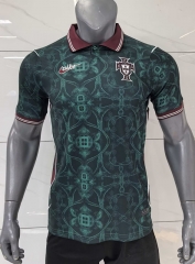 26-27 Joint Version Portugal Black&Green Thailand Soccer Jersey AAA-9809