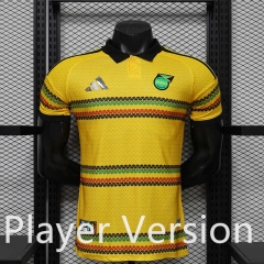 Player version 26-27 Jamaica Home Yellow Thailand Soccer Jersey AAA-888