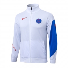 25-26 Paris SG White Thailand Soccer Jacket-815