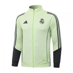 25-26 Real Madrid Light Green Thailand Soccer Jacket-815
