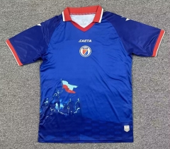 (S-4XL) 2026 World Cup Haiti Home Blue Thailand Soccer Jersey AAA-512