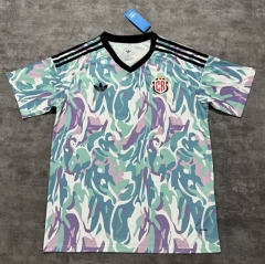 (S-4XL) 2026 World Cup Costa Rica Away Blue&Purple Thailand Soccer Jersey AAA-4506