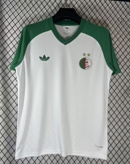 (S-4XL) 26-27 Algeria White Thailand Training Soccer Jersey AAA-1424