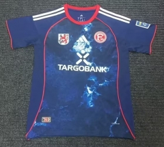 (S-4XL) 25-26 Fortuna Düsseldorf Home Royal Blue Thailand Soccer Jersey AAA-6860