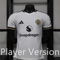 Player Version 26-27 Special Edition Manchester United White Thailand Soccer Jersey AAA-3596