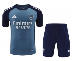 26-27 Arsenal Blue Thailand Soccer Uniform-418