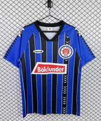 Retro Version 96-97 FC St. Pauli Away Blue&Black Thailand Soccer Jersey AAA-3257