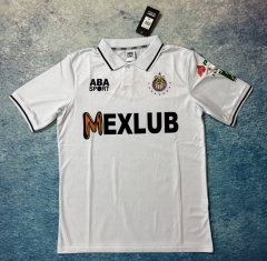 Retro Version 94-95 Deportivo Guadalajara White Thailand Soccer Jersey AAA-6590