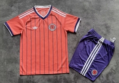 26-27 Scotland Away Red Soccer Uniform-2483