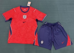2026 World Cup England Away Red Soccer Uniform-6748