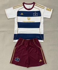 26-27 Special Version Hamburger SV White&Blue Soccer Uniform-AY