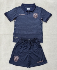 26-27 Ecuador Away Royal Blue Soccer Uniform-AY