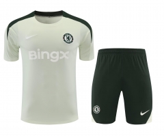 26-27 Chelsea Light Green Thailand Soccer Uniform-418