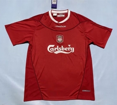 Retro Version 02-04 Liverpool Home Red Thailand Soccer Jersey AAA-0664