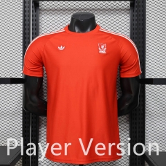(S-3XL) Player Version 26-27 Retro Casual Version Liverpool Red Thailand Soccer Jersey AAA-888