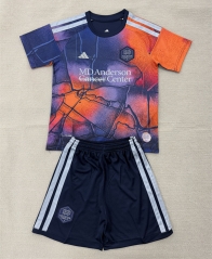 26-27 Houston Dynamo Away Purple&Orange Soccer Uniform-AY