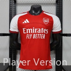 Player Version 26-27 Arsenal Home Red Thailand Soccer Jersey AAA-888