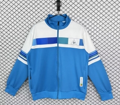 Retro Version 1986 Argentina Blue Thailand Soccer Jacket -3257