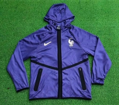 (S-3XL) 26-27 France Purple Thailand Trench Coats With Hat-2044