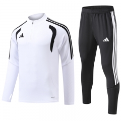 26-27 Adidas White Thailand Soccer Tracksuit-GDP