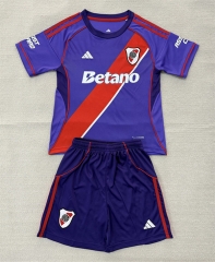 26-27 CA River Plate 3rd Away Purple Soccer Uniform-AY