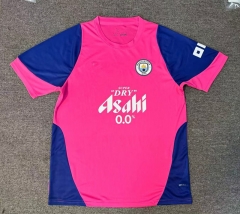 (S-4XL) 26-27 Manchester City Pink Training Soccer Jersey AAA-2315