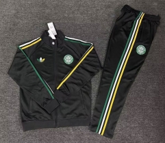 26-27 Celtic Black Thailand Soccer Jacket Uniform-5303