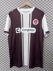(S-4XL) 26-27 Special Version FC St. Pauli White&Coffee Thailand Soccer Jersey AAA-2044
