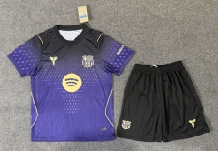 26-27 Barcelona Away Purple Soccer Uniform-6748