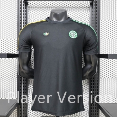 (S-3XL) Player Version 26-27 Casual Version Celtic Black Thailand Soccer jersey AAA-888