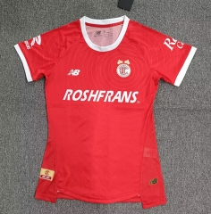 26-27 Champion Version Deportivo Toluca FC Red Women Thailand Soccer Jersey AAA-5378