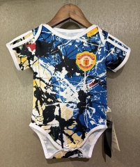 26-27 Special Edition Manchester United Blue&Black Baby Soccer Uniform