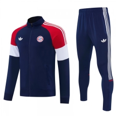 26-27 Bayern München Royal Blue Thailand Soccer Jacket Uniform-4627