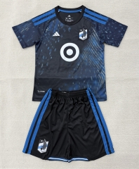 26-27 Minnesota United FC Home Black&Blue Soccer Unifrom-AY