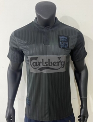 Retro Version 95-96 Special Version Liverpool Black Thailand Soccer Jersey AAA-0871