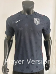 Player Version 26-27 USA Away Black Thailand Soccer Jersey AAA-0871