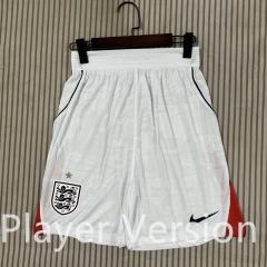 Player Version 26-27 England Home White Thailand Soccer Shorts-6149
