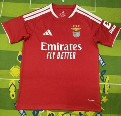 (S-4XL) 26-27 Benfica Home Red Thailand Soccer Jersey AAA-5303