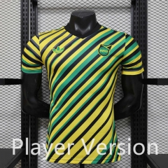 Player Version 26-27 Special Version Jamaica Yellow&Green Thailand Soccer Jersey AAA-888